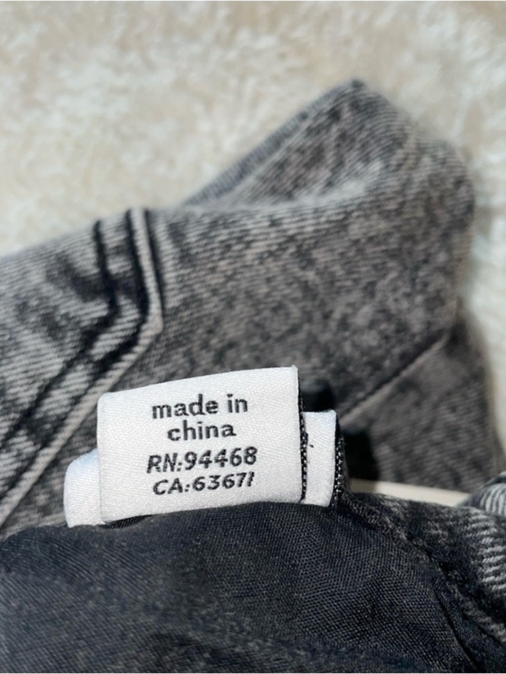 (🎃3 for 12🎃) LNDN Landon Denim Faded Grey Wash Ankle Zipper Jeans - Picture 6 of 11